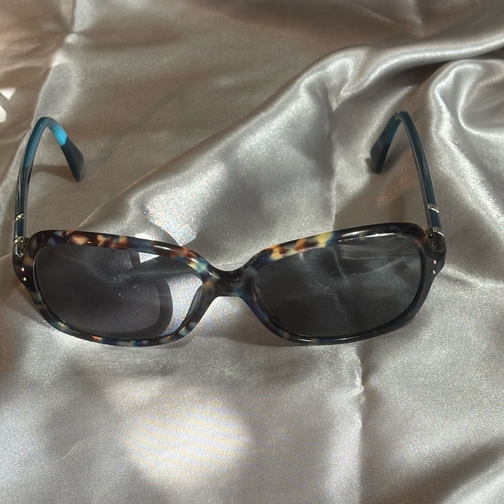 Diane Von Furstenberg Nataly Sunglasses DVF583S Brown Tortoise Shell w/T…